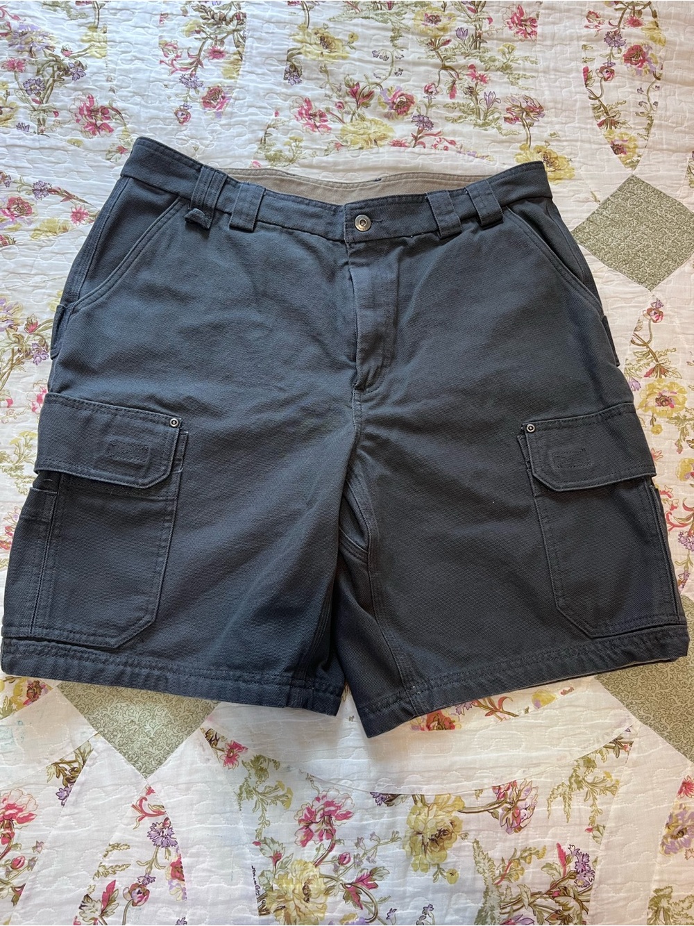 Duluth Trading Co. Men’s 100% Cotton Cargo Utility Shorts Size 38
